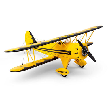 E-Flite UMX WACO RC Plane BNF Basic with AS3X and SAFE Select Yellow EFLU53550